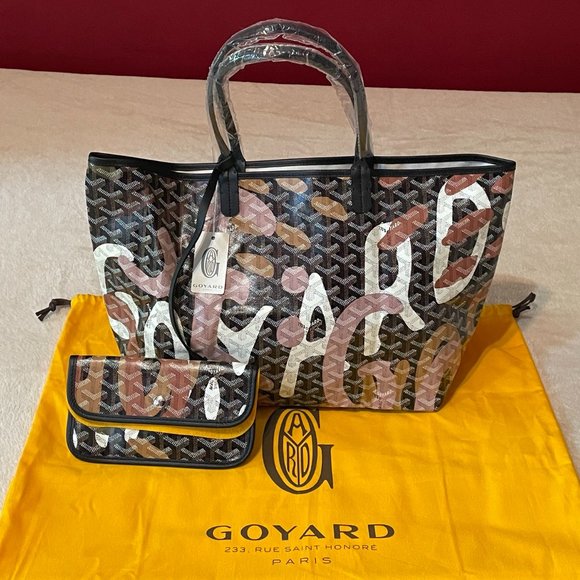 Goyard, Bags, New 223 Goyard Saint Louis Pm Limited Edition Lettres  Camouflage